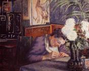 阿曼吉约曼 - Madame Guillaumin Writing